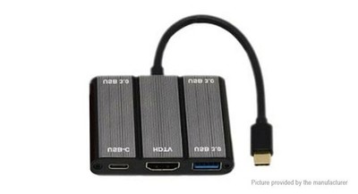 Onten 5 Dock Adapter USB C auf 3.0 HUB HDMI USB-C Typ C Konverter