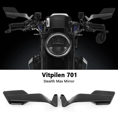 Motorcycle invisible fixed wing rearview mirror For Husqvarna Vitpilen 701 2020 