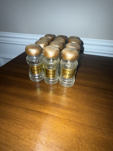 Vintage Spice Jars Set Of 12 - Picture 7 of 10