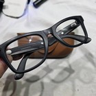 Ray-Ban Meta Wayfarer Smart Sunglasses - Matte Black - Transitions - RW4008