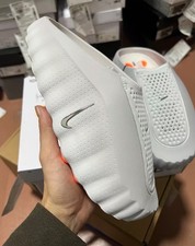 Nike Mind 001 Slip On Sandals White Comfort Slides Unisex