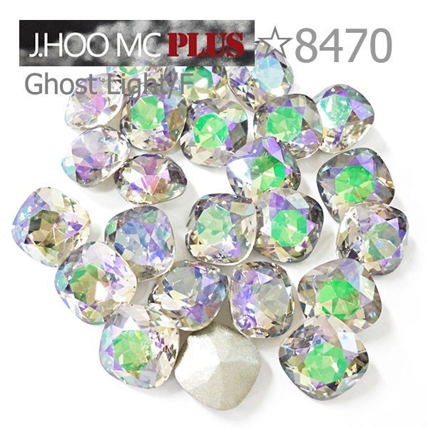 J.HOO Crystal 8470 Cushion V-Cut Fancy Rhinestones 8mm Nail Art (10pcs ...