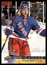 2017-18 Upper Deck UD Canvas Michael Grabner New York Rangers #C177