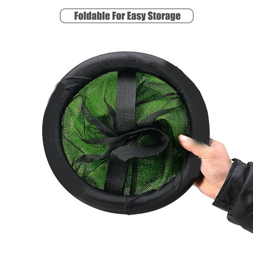 Foldable Floating Fish Basket Rubber Coating/Quick Dry Underwater Net Pocket New - Picture 23 of 37