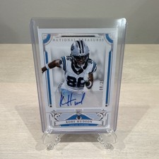 Panini National Treasures Kobe Hudson Rookie Auto Holo Silver 8/25 #126 Panthers