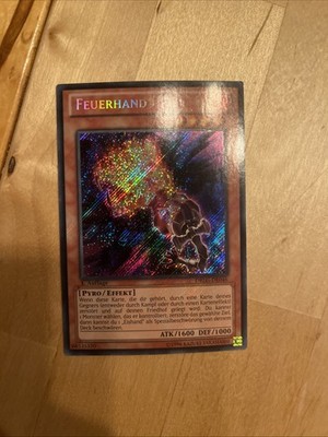 Yu-Gi-Oh 1. Auflage Feuerhand #DRLG-DE046