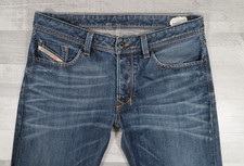 Mens Diesel LARKEE Regular Straight Blue Jeans W34 L31 Wash 0806W