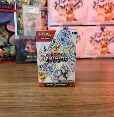 Pokemon TCG Prismatic Evolutions Booster Bundle Brand New & Factory Sealed