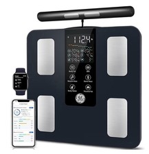 GE Smart Scale Body Weight Bluetooth BMI Body Fat Muscle Mass 400lb Digital