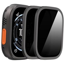 2-Pack for Apple Watch Ultra 3/2/1 49mm Privacy Screen Privacy-Black Black