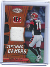 2018 Certified Gamers Jerseys Mirror Orange #5 Andy Dalton Jersey /149 - NM-MT