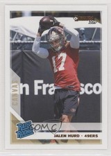 2019 Panini Donruss Rated Rookie Canvas Jalen Hurd #341 gy9