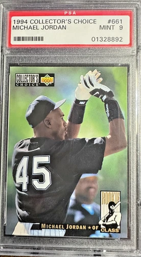 1994 Upper Deck Collector's Choice - Rookie Class Michael Jordan #661 PSA 9