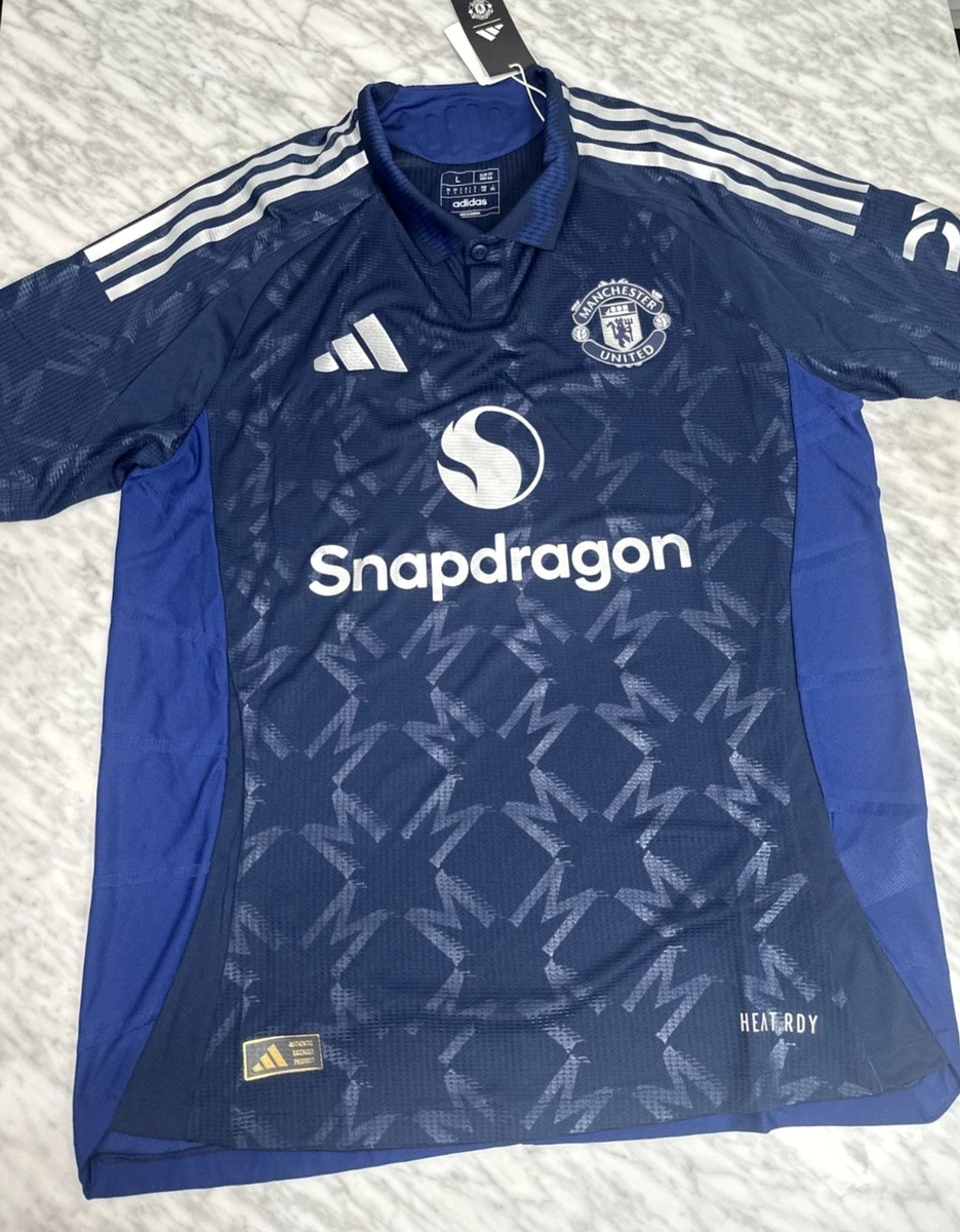 Blue Manchester United International Club Soccer Fan Apparel and