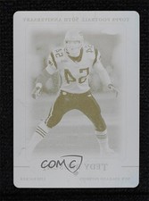 2005 Topps Chrome Printing Plate Cyan 1/1 Tedy Bruschi #37 uk2