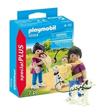 Playmobil Special Plus Mom with Baby and Dog #70154 3" Figure New in Box
