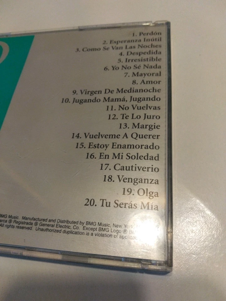 Даниэль Сантос - 20 EXITOS SERIE PLATINO, CLASICOS, испанский компакт-диск, подержанный. - Изображение 3 из 4