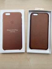 Original Apple iPhone 6 Plus / 6S Plus Leather Case Schutzhülle Braun  NEU OVP