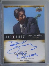 2025 The X-Files Government Conspiracies Edition David Duchovny #A-DU Auto 5za