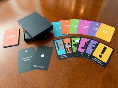 Apple Computer Inc. Leadership Palette Internal Corporate Training Cards 26pcs.