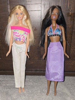 Vintage 1999 Jewel Girl Barbie & Christie Doll Lot