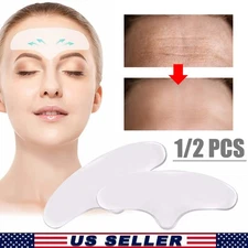 1/2x Forehead Wrinkle Patches Non-Invasive Reusable Skin Wrinkles Smoothing USA