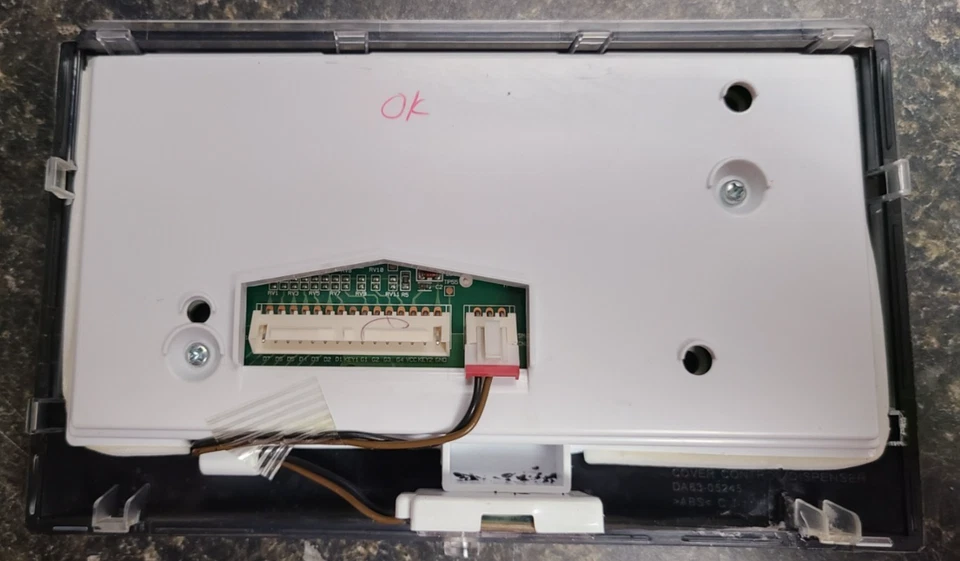 OEM Samsung Refrigerator Dispenser Board & Cover DA97-08118D - Image 4 of 4