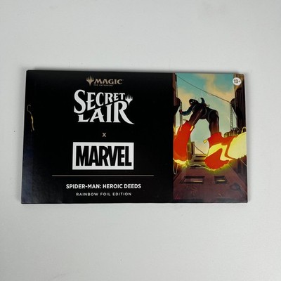 MTG Secret Lair x Marvel's Spider-Man: Heroic Deeds Rainbow Foil Edition