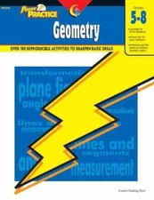 Power Practice: Geometry, Gr. 5-8 - Paperback, by Press Creative Teaching - Good