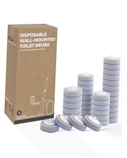 Disposable Toilet Cleaning System - Toilet Wand Kit with 36 36 Refills Only