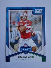 2020 PANINI SCORE DRAFT EMERALD JONATHAN TAYLOR RC! 1/6! 1/1! FIRST ONE!