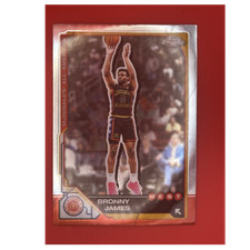 Topps 2025 Chrome McDonald's All American Bronny James #77 West Basketball