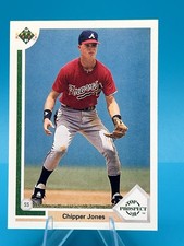 Upper Deck 1991 Chipper Jones Top Prospect #55 Atlanta Braves Baseball