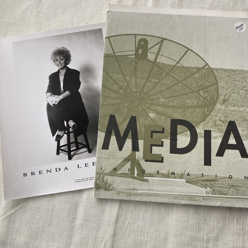 BRENDA LEE MEDIA PRESS KIT VINTAGE Plus MORE