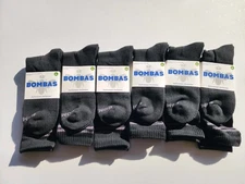 Bombas Socks New Crew X-Large (Men's 9-13, Women's 10.5-13) 6 Pairs NEW