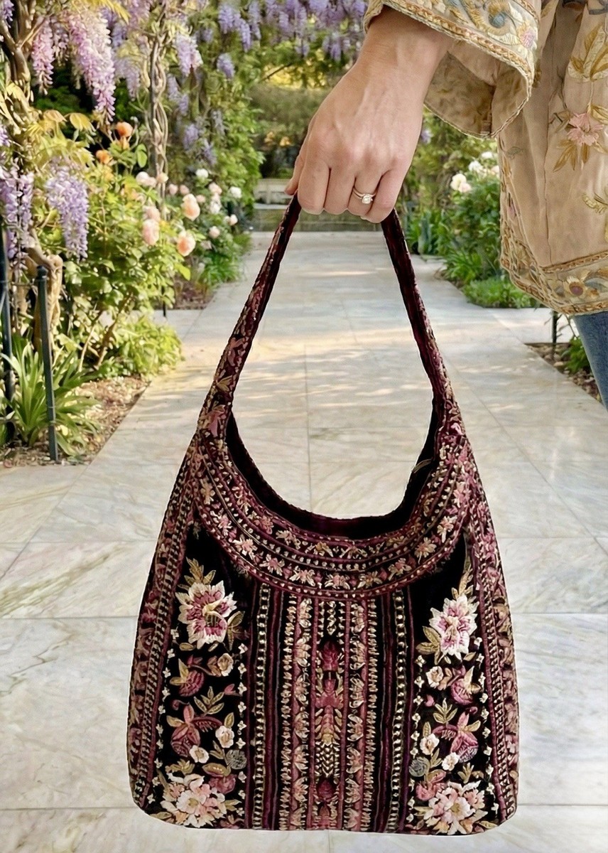 Johnny was fleece bag sling XL $90 boho spring floral bookbag backpack casual Johnny Was | Bags | Johnny Was Backpack Bag | Poshmark main image 3