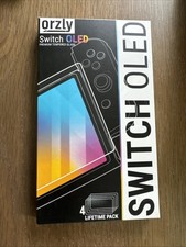 Nintendo Switch Orzly Oled Screen Protector 4-Pack - Unopened