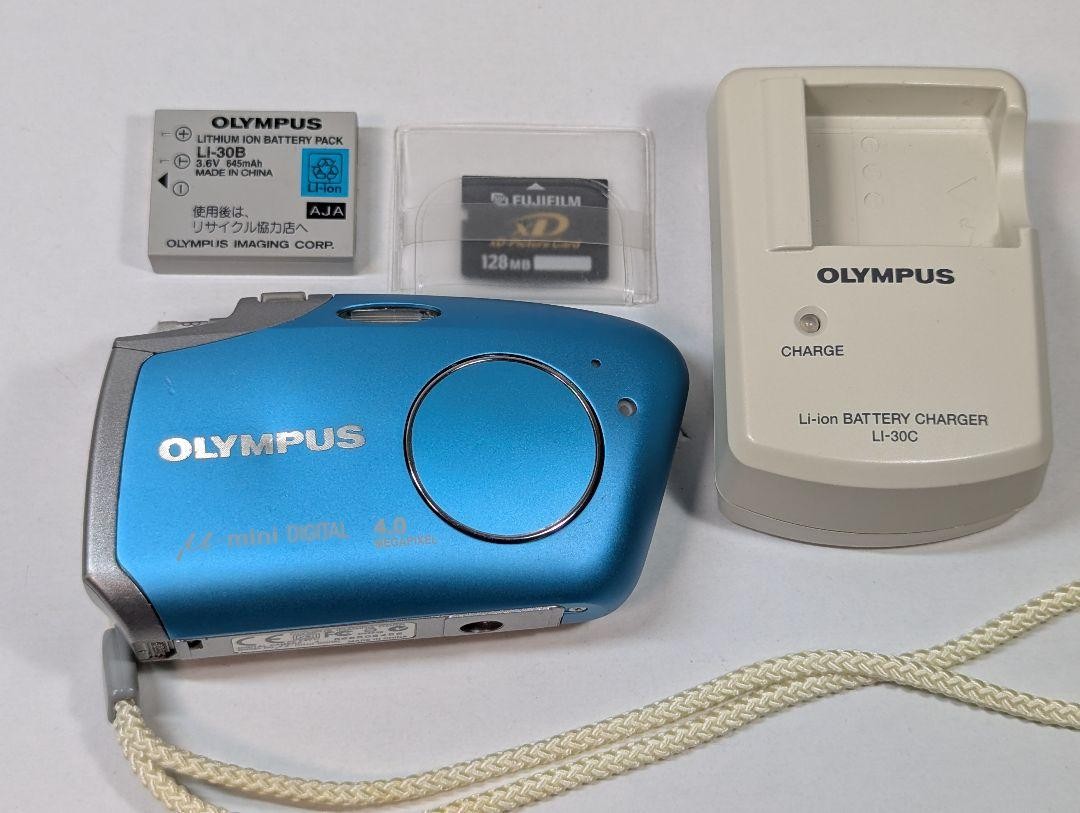 OLYMPUS　CAMEDIA μ-mini　DIGITAL Olympus μ-mini DIGITAL Compact digital camera Operation