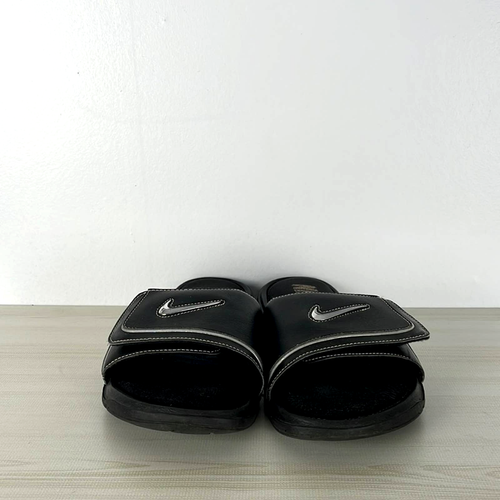 Nike men's slide-on black sandals Size 