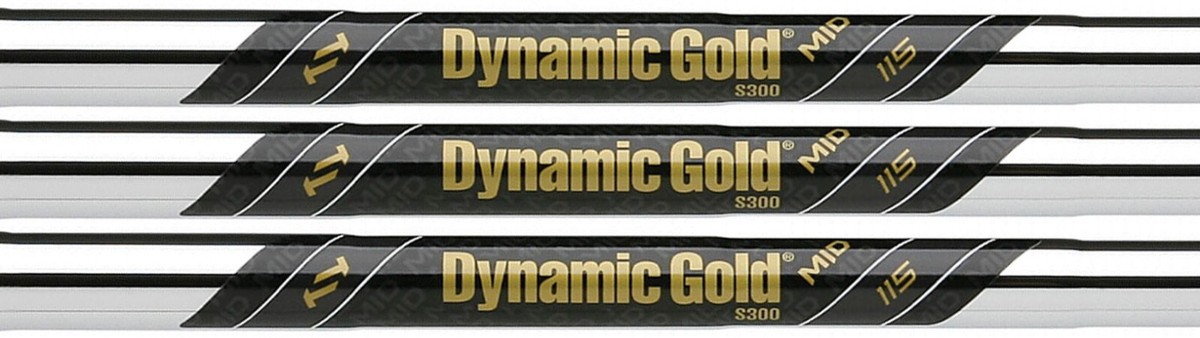 True Temper - DynamicGold x100 6本　未使用 True Temper Dynamic Gold Mid 115 X100 (X-Stiff Flex) Wedge