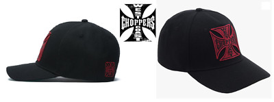 West Coast Choppers Baseball Cap / Basecap Modell OG Red Cross