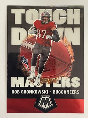 2020 Panini Mosaic Buccaneers Rob Gronkowski Touchdown