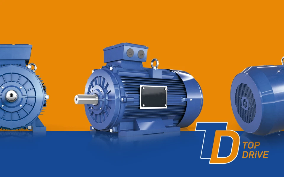 Drehstrom-Motor IE3 Energiesparmotor 11 kW 3000 U/min. B3, Elektromotor Grauguss - Bild 3 von 4