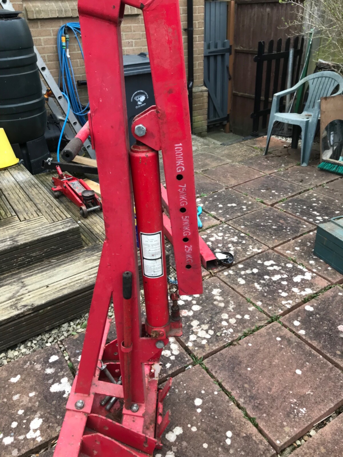 used folding engine hoist eBay
