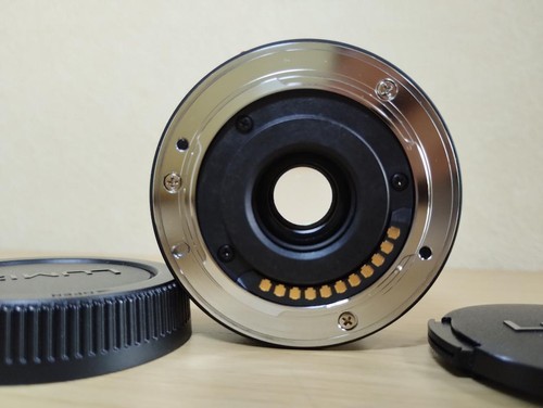 Panasonic LUMIX G 14mm F2.5 ASPH. H-H014 Black Manual Lens 4/3 Mount Camera FS - Picture 4 of 12