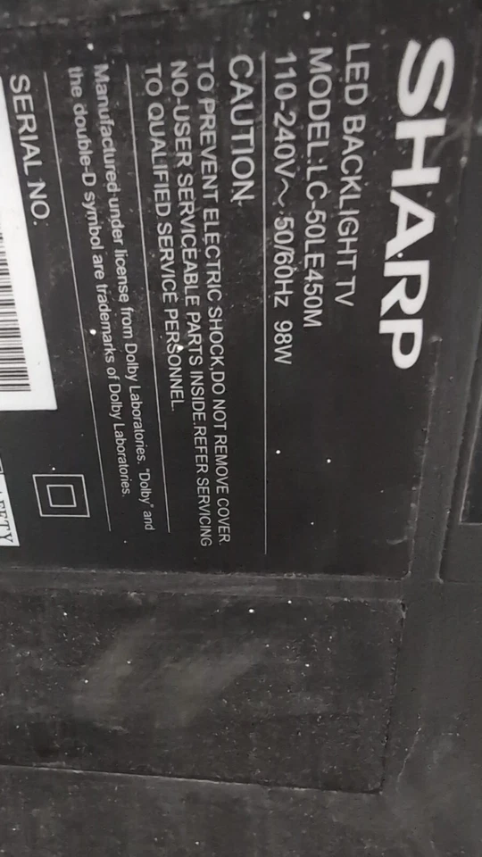 Original T-CON Board SHARP  50T10-C02 for SHARP LC50LE450M T500HVD02.0 CTRL BD - Image 2 of 2