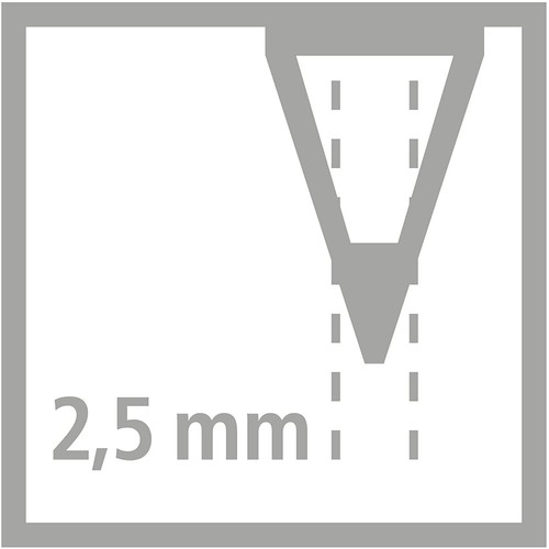 Colouring Pencil STABILO color wallet of 12 assorted colours including 2 neon - Picture 4 of 6