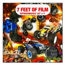 Hydrographic film Monster Trucks hydro dipping 7' x 20" hydro dip