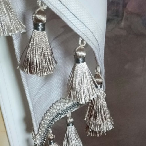 1M Tassel Fringe Trim Ribbon Curtain Cushions Edge Trimming Sew Craft Home Decor - Picture 6 of 21