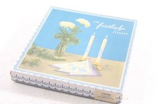 Tavolo Candele Tovaglioli Set Vintage IN Originale per Festive Ore